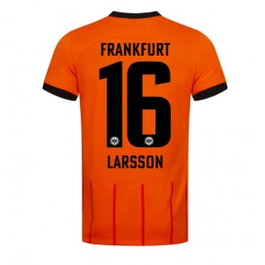 Eintracht Frankfurt Hugo Larsson #16 Tredje trøje 2024-25 Kort ærmer